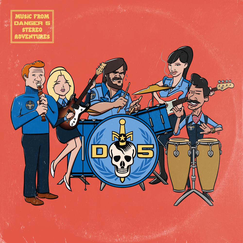 Danger 5: Stereo Adventures Album Cver