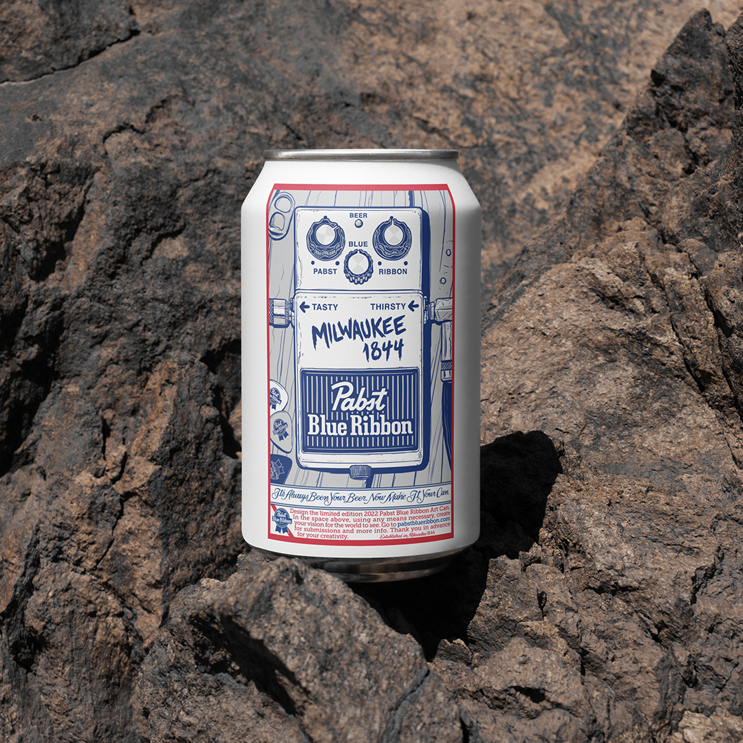 Pabst Blue Ribbon Art Can '22